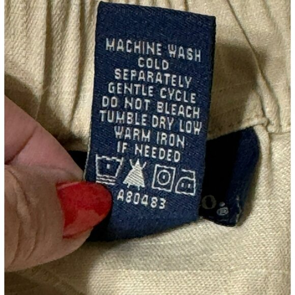 Denim & Co. Beige Tiered Maxi Skirt Medium Lagenlook Modest - Picture 5 of 5